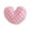 Pink, variant on DAMAI Valentines Pink Heart Shaped Throw Pillow, Polka Dot Heart Pillow Velvet Heart Cushion for Couch Sofa Bed Chair Floor Living Room