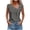 Black, variant on Staron Women's V-Neck Sleeveless Casual Summer Top V-Stripe Print Tank Blouse Loose Comfy Vacation Beach Travel, Yellow L