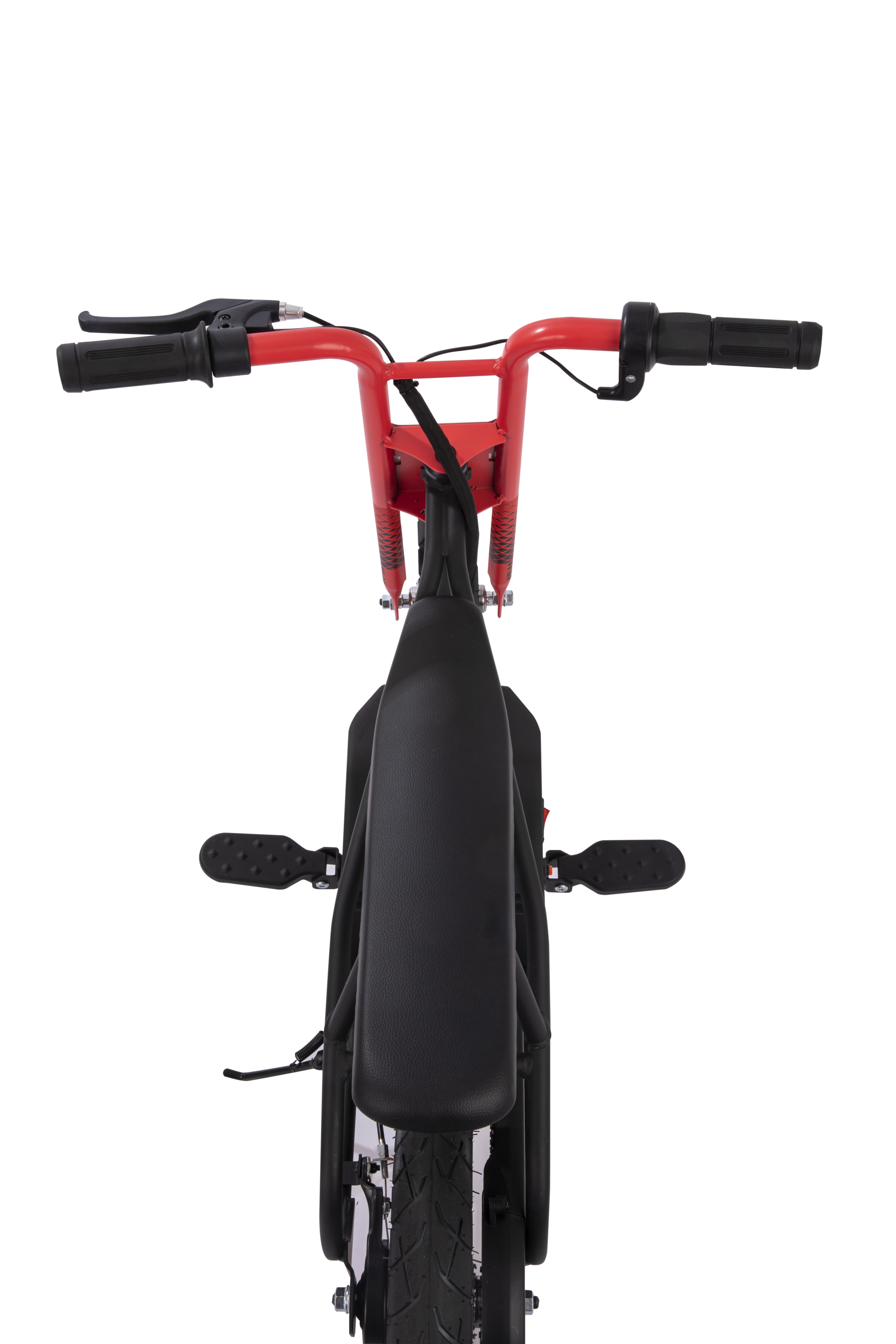 M8TRX Sports Electric Kids Street Cruiser Ride On Bike, Red, 8 MPH