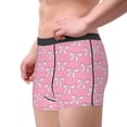 thumbnail image 2 of Fotbe bows Men’s Total Support Pouch Boxer Briefs, X-Temp Cooling, Moisture-Wicking Underwear, Regular, Long-leg and Trunk-Small, 2 of 5