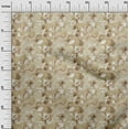 thumbnail image 2 of oneOone Viscose Chiffon Beige Fabric Flower Dress Material Fabric Print Fabric By The Yard 42 Inch Wide-A3O, 2 of 4