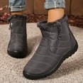 thumbnail image 2 of YLYL Women Snow Boots Waterproof No Slip Warm Fur Lined Slip on Outdoor Winter Short Boots, 2 of 9