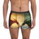 thumbnail image 1 of Balery Castle Red Green Sky Dragon Calzoncillos bóxer para hombre, ropa interior de algodón suave y transpirable con cinturilla de nailon-Medium, 1 of 5