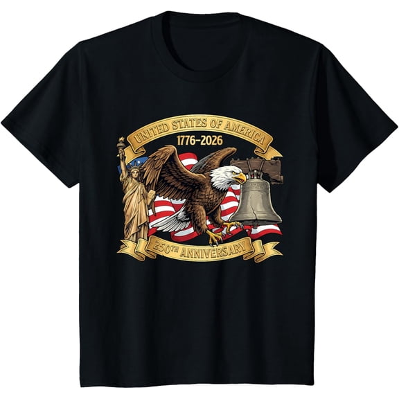 250 Anniversary USA 250th American Flag Patriotic 250 Years T-Shirt