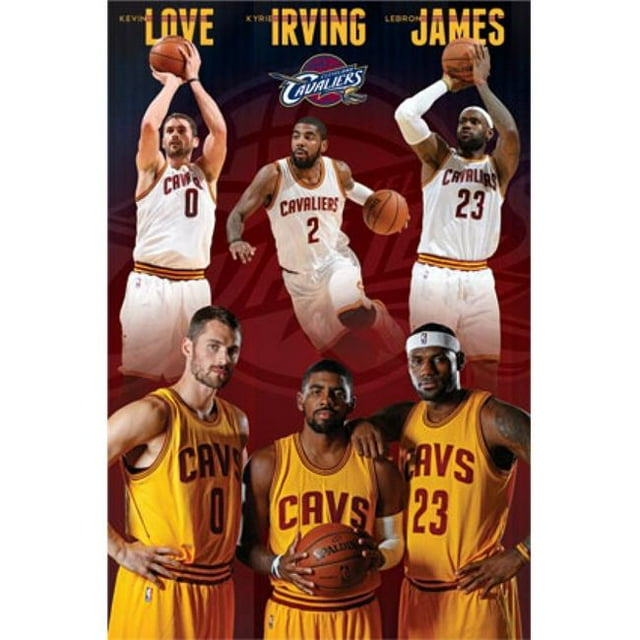 Posterazzi TIARP13827 Chevaliers Cleveland - Équipe 2014 Affiche Imprimée - 22 x 34 Po.