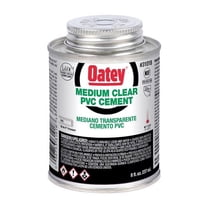 Oatey Cement,Low VOC,8 oz.,Clear 31018