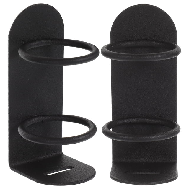 MasteelfCA 2 Pcs Porte-Brosses à Dents Électriques Sans Perçage Étagères de Rangement Murales en Fer