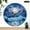 10x10in, variant on Patifu Meteor Sea Under the Moon Wooden Wall Clock 10 Inch Silent Sweep Movement 10x10in