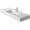 White, variant on Duravit 032912-3Hole Vero 50" Ceramic Vanity Top - White with WonderGliss / Glazed