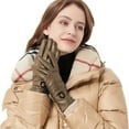 thumbnail image 6 of Whiteleopard Winter Lambskin Leather Women's Gloves with Touchscreen Texting and Warm Driving Function, 6 of 6