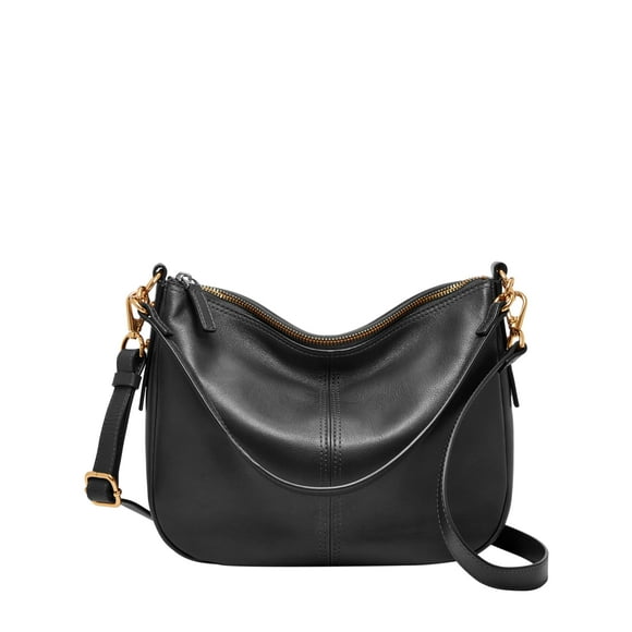 Bolso bandolera Fossil Jolie Leather Black para mujer