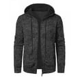 thumbnail image 6 of Afdoent Mens Hoodies Pullover Sport Fitness Casual Hooded Cardigan Knit Jacket Sweatshirt For Retro Streetwear, 6 of 6