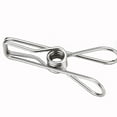 thumbnail image 4 of Clothes Peg Stainless Steel Drying Hanging Washing Line Clothespins Spring Reusable Hanger Tool Quilt Dressing Fixing Clamp, 4 of 8