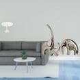 thumbnail image 2 of Dollhouse Round Desk Elephant Statue Miniatures Acrylic Material for Kids Family Room Decor, 2 of 7