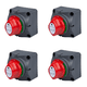thumbnail image 1 of 4uds. Interruptor Selector de batería de 2 engranajes 300A, desconexión para coche, RV, camión, yate, 1 of 2
