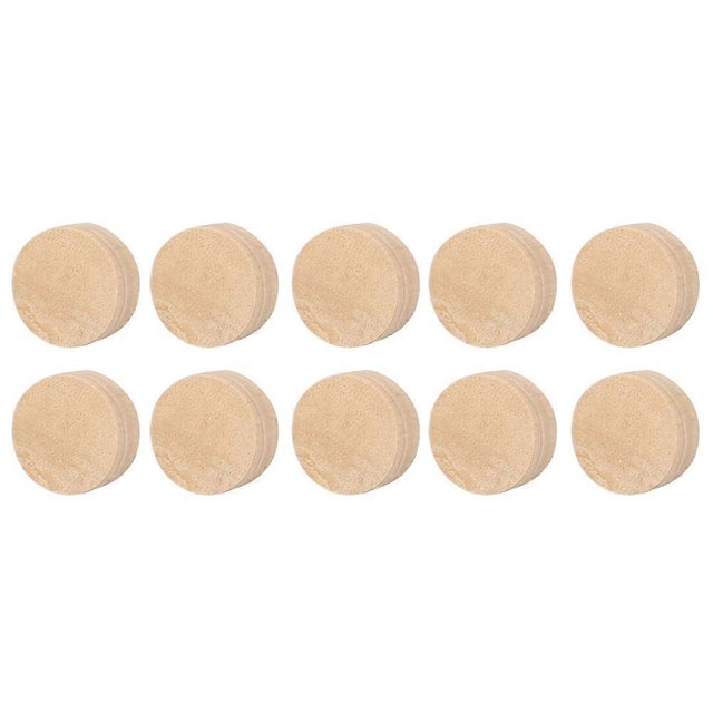 Professional Durable Trombone Water Key Cork Replacement Parts for Training in Chocolate Color 10pcs