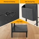 thumbnail image 4 of Escritorio en forma de L HealSmart Gaming Computer Corner 127 x 110 x 75 cm, 4 of 7