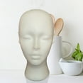 thumbnail image 4 of Taolixe Female Foam Mannequin Head Manikin Model Wigs Hats Glasses Holder Display - Clearance Mannequin Head, 4 of 8