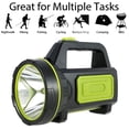 thumbnail image 4 of Antorcha LED súper potente recargable por USB 135000 lúmenes 6000 mah Antorcha impermeable de alta potencia para emergencia Senderismo Camping Caza (sin luz lateral) Ormromra WLJ-1126, 4 of 4