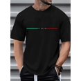 thumbnail image 1 of " Paris" Creative Print Casual Novelty T-Shirt For Men, Short Sleeve Summer& Spring Top, Comfort Fit, Stylish Streetwear Crew Neck Tee For Daily Wear, 1 of 6
