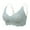 Blue, variant on Bras for Women Full Coverage Lace Back High Elastic Gathering Shoulder Silicone Jelly Blue L