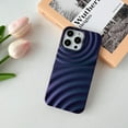 thumbnail image 5 of Simple Water Wave Pattern Frosted Phone case, Multi-Colour Options, Creative Personality Design, for iPhone 15 14 13 12 11 Pro Max X XS XR Phone Case (Grey,iPhone 13 Pro), 5 of 8