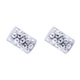 thumbnail image 3 of Yuarrent Adornos de bolas de árbol de Navidad, combinación de adornos de Bolas de plástico de 4cm, decoración de de fiesta en casa, 34 Uds. plata 2piezas Yuarrent CBP134894, 3 of 5