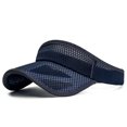 thumbnail image 2 of Extended Mesh Sun Visor for Men Women, Adjustable Outdoor Sports Visor Hat, Breathable Lightweight Cap, Ideal Accessory for Cycling, Jogging, Beach, Golf and Outdoor Fitness Activities, 2 of 4