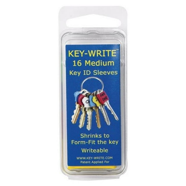 Key-Write 160101 Medium Heat Shrink Key ID Sleeves