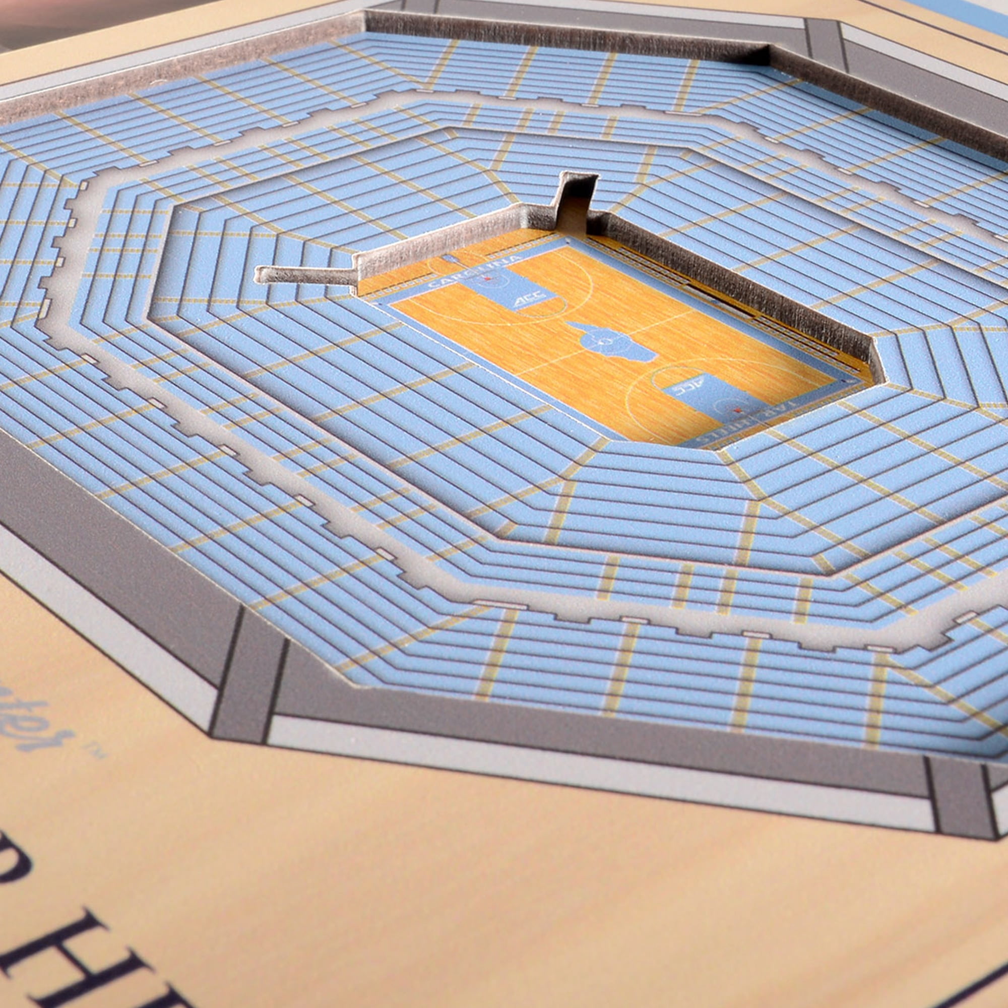 IDNA North Carolina Tar Heels 3D StadiumViews Picture Frame