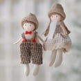 thumbnail image 2 of 2Pcs New Christmas Cute Plush Angel Doll Pendant Lovely Boys Girls Xmas Tree Hanging Decoration Merry Christmas Party Ornaments, 2 of 5