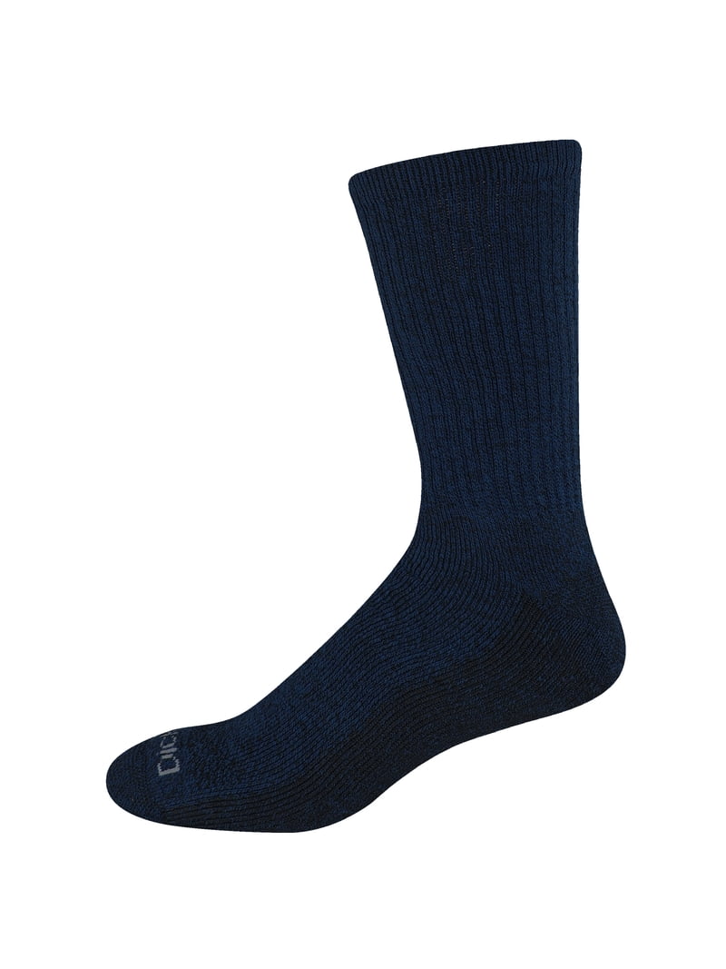 Genuine Dickies Men's Dri-Tech Crew Socks, 6-Pack, Sizes 6-15