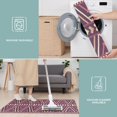 thumbnail image 6 of Brown Ethnic Pattern Kitchen Rugs Sets Of 3,Kitchen Runner Rugs Non Skid Washable,Decorative Kitchen Floor Mats for Kitchen,Sink,Laundry,17"x30"+ 17"x47" + 17"x59", 6 of 6