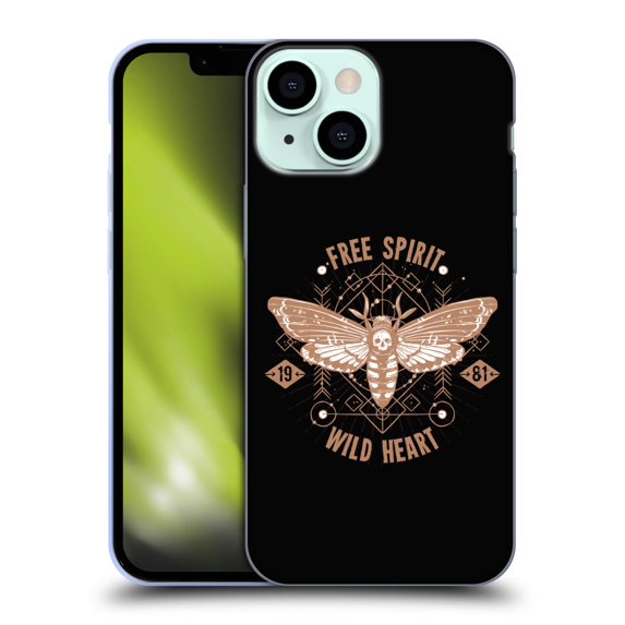 Head Case Designs Officially Licensed Haroulita Magick - Tarot - Mystical Free Spirit Soft Gel Case Compatible with Apple iPhone 13 Mini