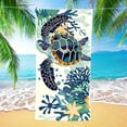thumbnail image 3 of CSChome Microfiber Beach Towel Lightweight Super Soft Sand Free Double Sided Printing, 3 of 7