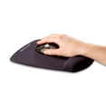thumbnail image 4 of Fellowes PlushTouch Mouse Pad with Wrist Rest, 7.25 x 9.37, Black, 4 of 6