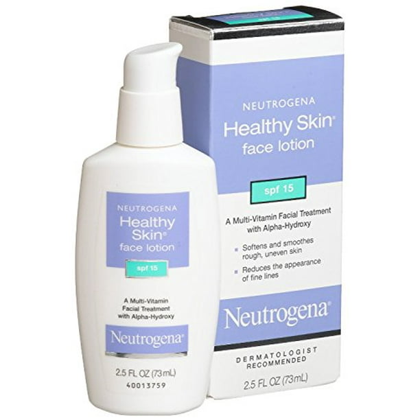Neutrogena Healthy Skin Face Lotion SPF 15, 2.5 Fl. Oz - Walmart.com