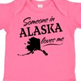 thumbnail image 4 of Inktastic Someone in Alaska Loves Me Boys or Girls Baby Bodysuit, 4 of 5
