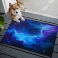 thumbnail image 5 of Blue Purple Sky Bathroom Rug Washable 2x3 Entryway Rug Non Slip Abstract Modern Art Clouds Front Door Mat Low Pile Indoor Doormat Throw Floor Carpet for Kitchen Bedroom Entrance, 5 of 8