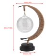 thumbnail image 3 of Lámpara De Lámpara Decorativa Led Alambre De Cobre Luz Colgante Con Bola De Vidrio Y Cuerda De Cáñamo Para La Guardería De La Habitación Del Bebé Decoración Romántica, 3 of 7