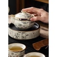 thumbnail image 4 of Tea Cup Set Milk Oolong Tea Tie Guan Yin Jasmine Pink Teaware Type Bamboo Porcelain Chinese Kettle Ru Yao Handle Teapot Tea Ceremony Set Teapots & Coffee Servers Travel Tea Set, 4 of 4