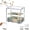 Small, variant on Floating Bill Savings Challenge Box Clear Acrylic Piggy Bank Money Jar, Floating Bill Savings Challenge Box Transparent Acrylic Money Jar, Real-Time Visual Progress for Saving Plans