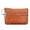 Brown, variant on Stylish Women's Zipper Pouch for Keys and Cards Secure Compact Purse with Detachable Ring