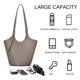 thumbnail image 2 of Bolso Elegante Cubo Btafrte para Mujer Correa Ajustable PU Viajes Al Aire Libre, 2 of 7