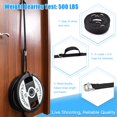 thumbnail image 3 of Brebebe Ancre de Bande de Résistance Multi-Points pour Gym à Domicile - Ensemble de Fixation de Porte Portable pour Exercices et Entraînements de Bande de Résistance, 3 of 8