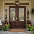thumbnail image 5 of Calloway Mills Border Welcome 100% Coir Natural & Black, 24"x36"x1.5", Non-Slip, Water-Resistant, 5 of 6