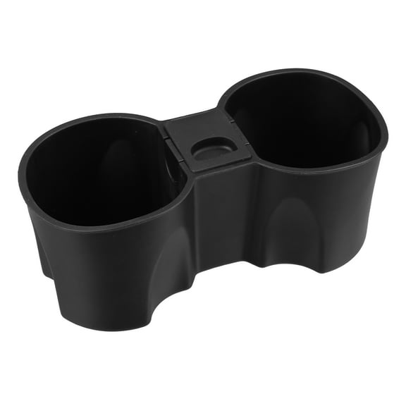 Car Cup Holder Car Center Console Front Seat Cup Organizer with Ashtray for Tesla Model 3 Model Y 2021-2022 Black