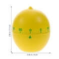 thumbnail image 2 of Raindrops Lemon Shape Mechanical Timer Kitchen Cooking Reminder Practical Timing Tool, 2 of 8