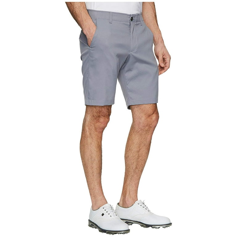 Under Armour Golf UA Showdown Golf Shorts Zinc Gray Steel Medium Heather Zinc Gray