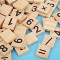 thumbnail image 3 of 200Pcs Wood Number Tiles, Children Educational Game Toy Learning Letters Words For Preschool, Kindergarten, 3 of 8